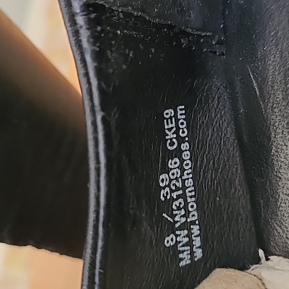 Born Gertrude Size 8 Heeled Shoes Comfortable EUC - Picture 9 of 10